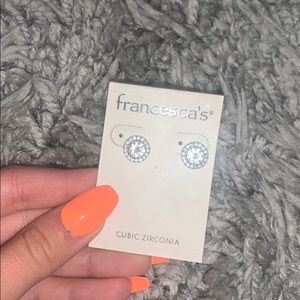 Francesca’s silver earrings